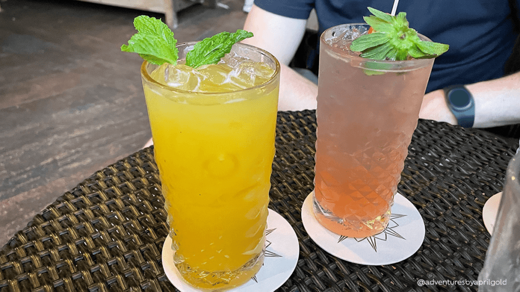 Refreshing cocktails and a quiet place to cool down at Nomad Lounge in Disney World