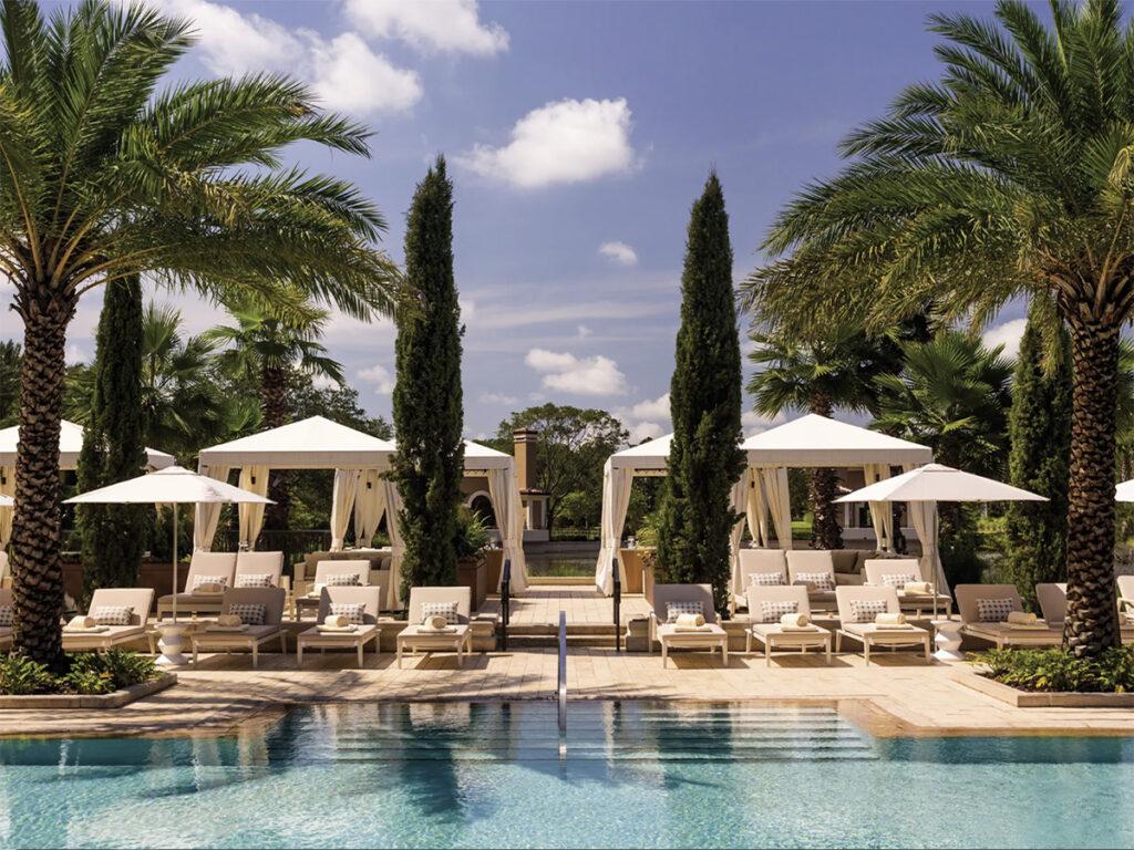 The Adults Only Pool at the Luxury Hotel Four Seasons Orlando at Walt Disney World Resort